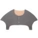 2pcs Warm Shoulder Vest Warm Shawl Warm Winter Cape Shoulder Support Equipment Maternity Elderly Grey 62x34cm