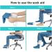 Pteanecay Sock Aid and Off Stocking-Sock Helper Aide Tool -Puller for Elderly Pregnant Pull Up Assistance Help White - Buy Online on SooperMarket.com