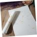 STOBOK 40 sheet Writing Drawing Elegant Chinese Supplies Xuan Paper for School Leaf Natural Unique White - Buy Online on SooperMarket.com