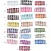 Dajidafu 1 Set French Tip Press on Nails Extra Long Artificial Glittery Toe Tips Adhesive Tabs Art Decals Gifts Decorations rosered - Buy Online on SooperMarket.com