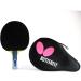 Ping Pong Paddle by Butterfly | 802 Ping Pong Paddle Set | Butterfly Ping Pong Paddle Case | Arylate Carbon Table Tennis Racket with Table Tennis Racket Case | Professional Table Tennis Racket Set - Buy Online on SooperMarket.com