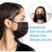Disposable Face Masks  100 Packs Face Masks Disposable Masks-Black 100pcs - Buy Online on SooperMarket.com