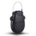 Steel wire universal motorcycle helmet bicycle cable lock wire rope luggage lock combination lock suitcase lock locker (black)