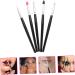 Mikinona 5pcs Silicone Eyeshadow Brush Makeup Brush Eyeshadow Makeup Sponge Makeup Tool Make up Accessories - Buy Online on SooperMarket.com
