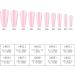 Colorful Nail Tip Pure Color Full Cover Nail Tip Home Salon Stylish Colorful False ABS Material Fake Nail Manicure Tool Easy to Cut(05) - Buy Online on SooperMarket.com