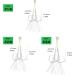 Goture Double Fishing Assist Hooks Kit - Glow Hook Slow Fast Fall Jigs - Lead Vertical Jigging Lures - Pack of 5 Luminous #2/0 (5pcs) - Buy Online on SooperMarket.com