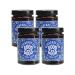 GOOD GOOD Sweet Blueberry Jam - Keto Friendly - Low Calorie Without Added Sugars - Vegan - Gluten Free - Preserves - 330g x4