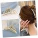 Beavorty 2pcs Golden Metal Hair Clips - Korean Vintage Hair Accessories - Buy Online on SooperMarket.com