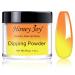 28g/Box Orange and Yellow Temperature Color Change Dip Powder Nails Dipping Nails Long-lasting Nails No UV Light Needed (No.6) Dip - W-No.6 - UKA