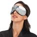 Haskirky Light Blocking Eye Mask for Men and Women | Adjustable & Breathable | Perfect for Travel, Yoga, Meditation, and Office Deep Sleep | Comfortable & Smooth | Highland Cow Design - Buy Online on SooperMarket.com