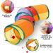Blnboimrun Cat Tunnel with Play Ball Interactive Peek-a-Boo Chute & Tube Toy for Indoor Cats | Camouflage S-Style Design - Buy Online on SooperMarket.com