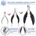 Ingrown Toenail Clippers Kit - Surgical Grade Pedicure Tool for Seniors/Adults - Buy Online on SooperMarket.com
