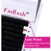 Easy Fan Lashes C Curl 0.07 13-16mm | Mixed Length Russian Lashes for Natural Look | Self Fanning Eyelash Extensions (0.07-C-1316) - Buy Online on SooperMarket.com