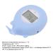 Whale Shaped Baby Thermometer - Infant Bath Safety Water Temperature Tester & Floating Toy with Intelligent Timing - Buy Online on SooperMarket.com