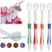 Adult Soft Bristle 3-Sided Toothbrush - Blue | Manual Toothbrush for Effective Cleaning - Buy Online on SooperMarket.com