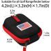 USA Flag Hard Shell Rangefinder Case for Tectectec, Callaway - Customizable with Your Name - Black with Red Edge | Craftsmangolf.com - Buy Online on SooperMarket.com
