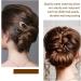 6 Pieces Metal U Shaped Hairpins French Hair Pin Hair Chignon Pins Metal Hair Pin Fork Sticks 2 Prong Bun Hairstyle Accessories for Women 6Pcs Gold silver - Buy Online on SooperMarket.com