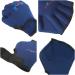 EXCEREY Swimming Webbed Gloves - Aquatic Fitness Paddles for Men and Women - Blue - Buy Online on SooperMarket.com