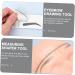 Hemoton 10pcs Eyebrow Positioning Ruler Plastic Eyebrow Ruler Brow Guide Stencil Shape Template Mold Make up - Buy Online on SooperMarket.com