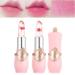 paminify 2Pcs Jelly Clear Crystal Flower Magic Lipstick Color Changing Lipstick with Flower inside PH Temperature Color Change Tinted Lip Balm Nourishing Moisturizing Lip Stick labial magicos 01+02 01+02 color change lip...