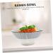 Zerodeko Cookie Container Rice Bowls Japanese Hat Bowl Nut Ceramics Noodle Japanese Ramen Bowls Noodle Bowl 18X18CM Blue - Buy Online on SooperMarket.com