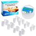 KUIKUI Snore Nasal Dilator Clip - 8pcs Silicone Nose Vents for Easy Breathing and Better Sleep - Buy Online on SooperMarket.com