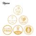 Mynena Yellow Gold Lip Gloss Topper | Shimmer Glossy Finish Liquid Lipstick with Jojoba Oil | Vegan & Cruelty-Free - Buy Online on SooperMarket.com