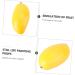 HOMSFOU 6 Pcs Fake Fruit Fruit Model Model Fruit Ornament Fruit Desk Decorations Fruit Photography Props Decor for Kitchen Simulated Fruit Creative Playthings Models Mango Toy Yellowx2pcs Mx2pcs - Buy Online on SooperMarket.com