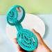 2PCS Hair Comb With Mirror Portable Massage Smooth Comb 2 In 1 Folding Portable Hollow Comb Styling Accessories (Color : C1) - Buy Online on SooperMarket.com