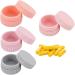 Small Cream Jars - Pocket Loose Powder Storage Jar - Leak-proof Toiletries Storage Jars for Cosmetics B - Buy Online on SooperMarket.com