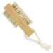 Double Sided Wooden Nail Brush Nail Cleaning Brushes with Hanging Rope Fingernail Brush Fingernail Cleaning Brushes Toenail Cleaner