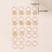 20PCS Hair Beads For Women Braids Jewelry For Hair Dreadlocks Accessories Metal Gold Silver Clips For Hair Braiding Beard Decoration For Girls Women one color D - Buy Online on SooperMarket.com