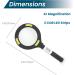 BIOS Living COB LED Magnifying Glass 3X Magnification Bright Uniform Consistent Illumination Perfect for Reading Fine Print Easy On/Off Non-Slip Rubber Handle Lens Size: 3.25 /8.3 cm - Buy Online on SooperMarket.com