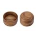 Premium Wooden Shaving Soap Bowl for Men | Burr-Free Compact Shaving Cup for Home & Barber Shop | Easy Lather Natural Wood Grain - Buy Online on SooperMarket.com