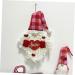 Cabilock 4pcs Faceless Old Man Pendant Ornament Desk Gnome Doll Valentines Day Gnome Household Wreath Elder - Buy Online on SooperMarket.com