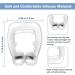 Silicone Magnetic Anti Snoring Nose Clip - Comfortable Stop Snoring Device for Quieter Restful Sleep - 6PCS - Buy Online on SooperMarket.com