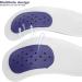 Arch Support Insoles Comfort Relieve Pressure Pain Reusable Multiple Sizes Shoe Insoles with Four Replacement Pads for Running for Walking(A) - Buy Online on SooperMarket.com
