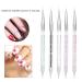 Nail Drill & Dekaim 5PCS Double Heads Crystal Dotting Tools - Premium Nail Art Paint Set for Manicure Enthusiasts | International Shipping Available - Buy Online on SooperMarket.com