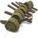 Camiter 15Pcs Rabbit Toys - Natural Timothy Grass Chew Toys for Small Animals | Dental Care Wooden Chain | International Shipping Available - Buy Online on SooperMarket.com