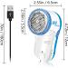 AW Union USB Powered Fabric Shaver & Lint Remover – Efficiently Remove Lints from Clothes Upholstery | 70 Cord & 2 Replacement Blades – Blue - Buy Online on SooperMarket.com