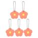 Key Turner Aid, 5Pcs Key Extender Easy Living Assist Set for Seniors and Disabled, Key Finder and Holder Makes Keys so Much Easier (Orange)