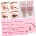 FOMIYES 2 Sets Double Eyelid Sticker Lace Eyelid Stickers Eye Beauty Tape Double Sided Sticky Tape Invisible Eyelid Strips Clear Tape Double Eyelid Fiber Pink Makeup Tools Beautiful Eyes - Buy Online on SooperMarket.com