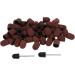 Nail Sanding Drill Bit Nail Sanding Heads Nail Grinding Heads 120# Grit Nail Art Sanding Caps Manicure Polishing Grinding Bands Nail Drill Bits Set with Shaft - Buy Online on SooperMarket.com