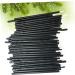 BELLIFFY 100pcs Eye Makeup Tools Eyeliner Smudge Brush Lip Scrubber Tool Eyeliner Applicator Tool 15cmX10cm Black - Buy Online on SooperMarket.com