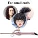 9mm Curling Wand Small Barrel Curling Iron for Men Women Mini Barrel Wave Curler Hair Curler for Short and Long Hair Fluffy Curly Thin Curling Tongs Dual Voltage - Buy Online on SooperMarket.com