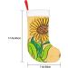 YYHHAOFA Sunflower Seeds and Sunflowers Prints Christmas Decorative Stockings : Soft Light and Tactile Suitable for Christmas Holiday Party - Buy Online on SooperMarket.com