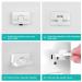 Baby Proofing Outlet Covers (40 Pack) - Child Proof Outlet Plug Covers with Hidden Pull Handle - Prevent Electric Shock Hazard - Outlet Protector for Kids Safety - Buy Online on SooperMarket.com