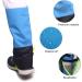 Jamuils Waterproof Gaiters for Kids - Adjustable Breathable Leg Protection for Snow Hiking Hunting & Skiing - Blue - Buy Online on SooperMarket.com