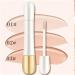 2 in 1 Foundation Anti-Wrinkle Concealer Heykomi 2 In 1 - Foundation Full Coverage Foundation Long Lasting Anti-Wrinkle Concealer for All Skins(02#Naturally white 2pcs) - Buy Online on SooperMarket.com