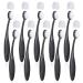 UNIMEIX 10 Pack Blending Brushes for Card Making Art Blending Tools Blender Brush Ink Blending Brushes for Crafts Black with Cover 10 Pack with Cover